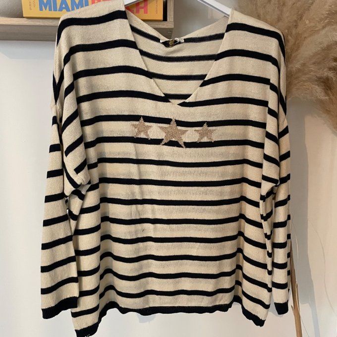 Pull marinière RHODES