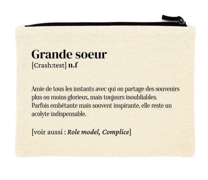 Pochette Hindbag Grande soeur
