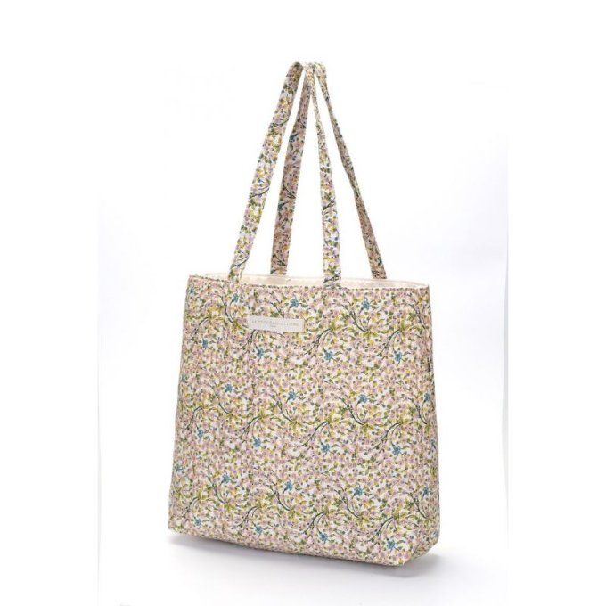Tote bag liberty jaune