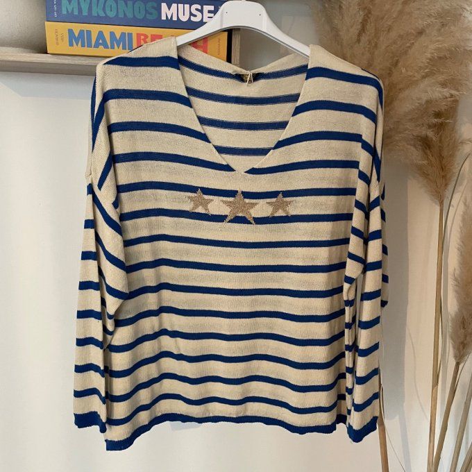Pull marinière RHODES