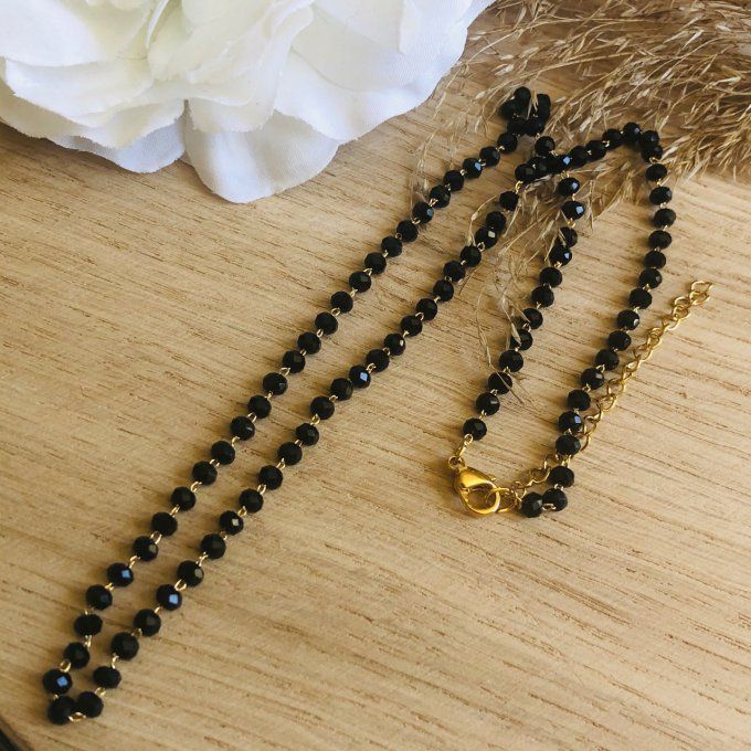 Collier PERLE noir