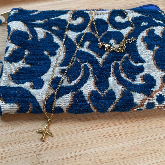 Collier doré PLANE