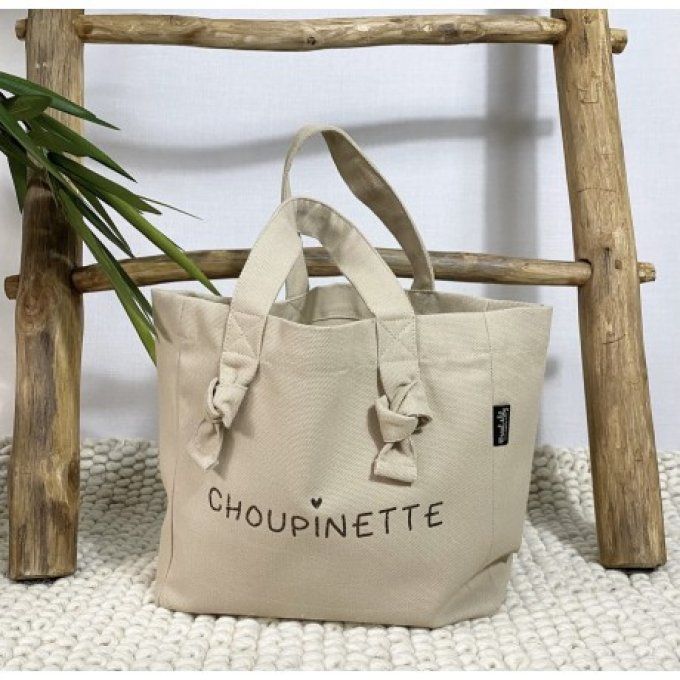 Mini cabas safari "Choupinette"  