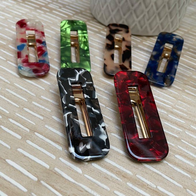 Barrette SANTIAGO rectangle