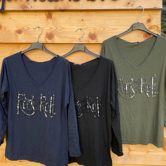 Tee shirt ROCK
