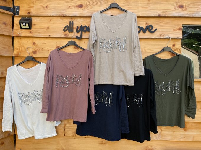 Tee shirt ROCK