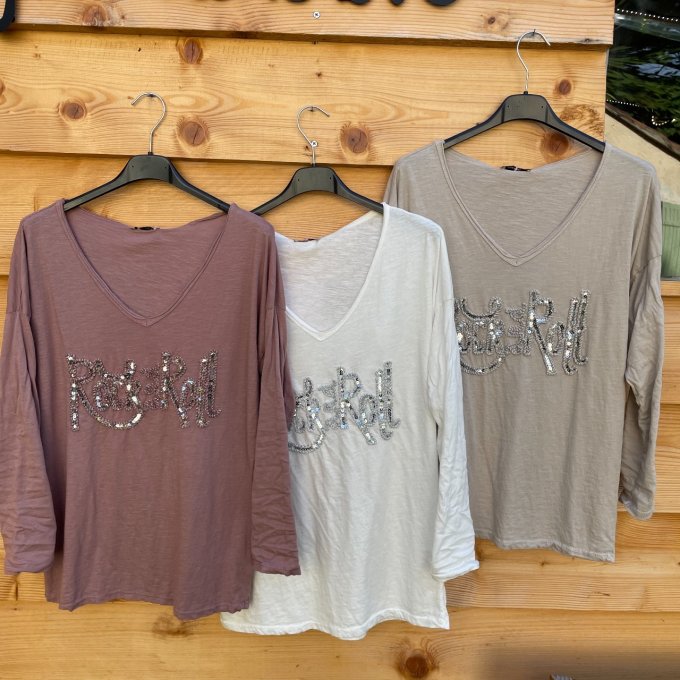 Tee shirt ROCK