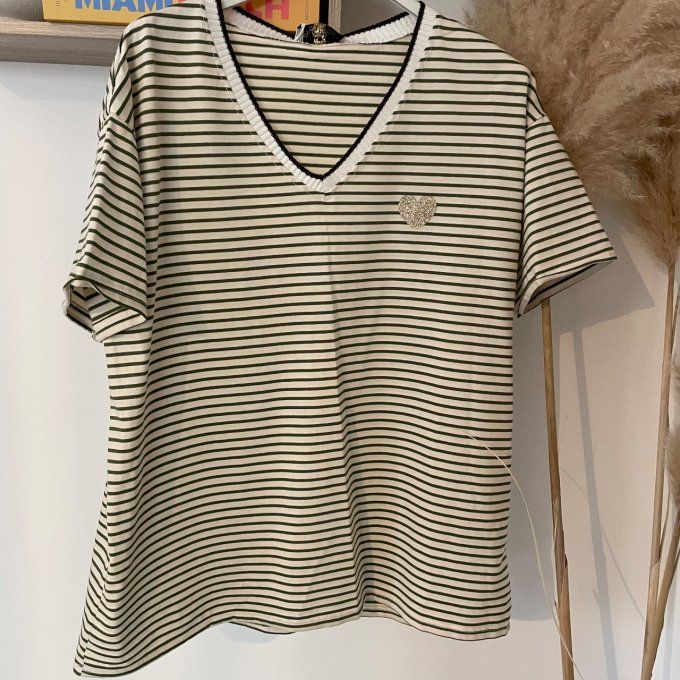 T shirt marinière VOLOS