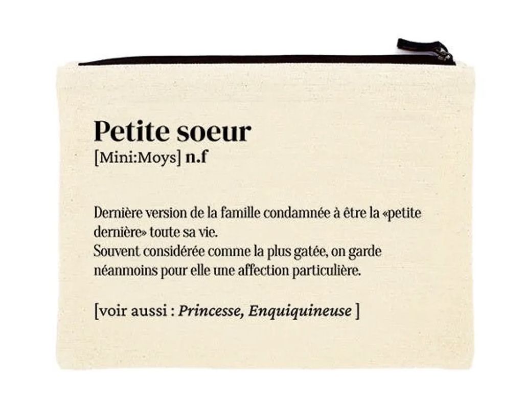 Pochette soeur hotsell