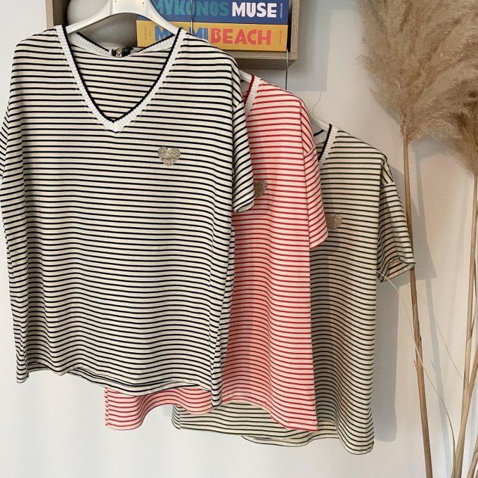 T shirt marinière VOLOS