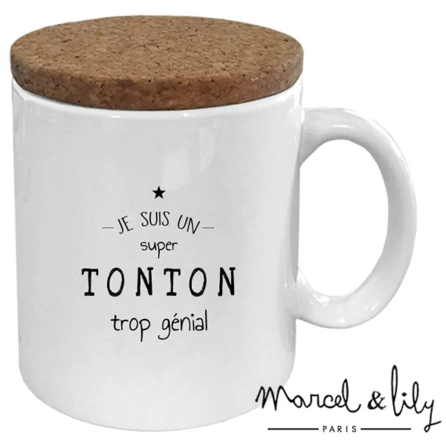 Mug "Tonton trop génial  »