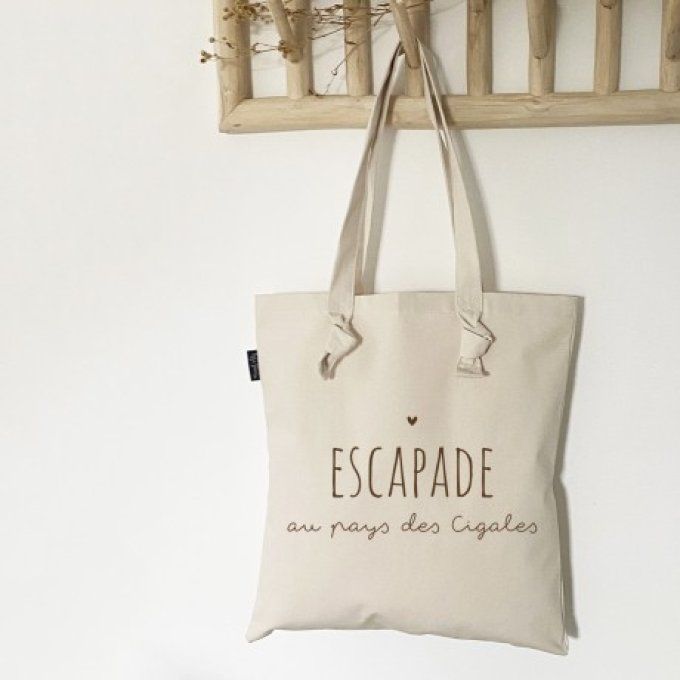 Tote bag « Escapade au pays des cigales »