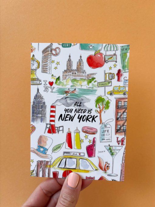 Carte postale L’Américaine 