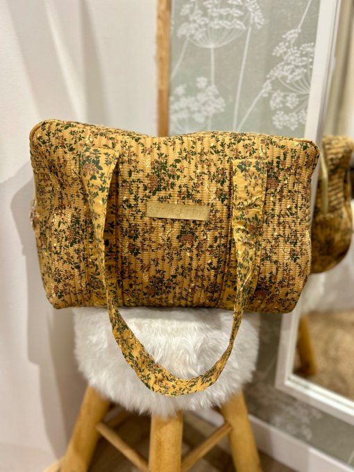 Sac week-end liberty moutarde