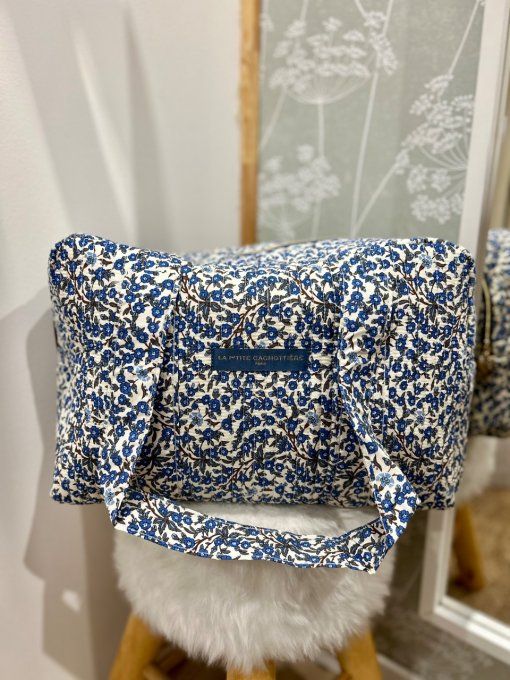 Sac week-end liberty bleu Provence 