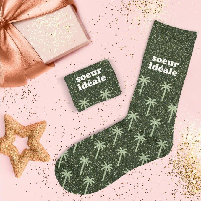 Chaussettes paillettes Sœur idéale 