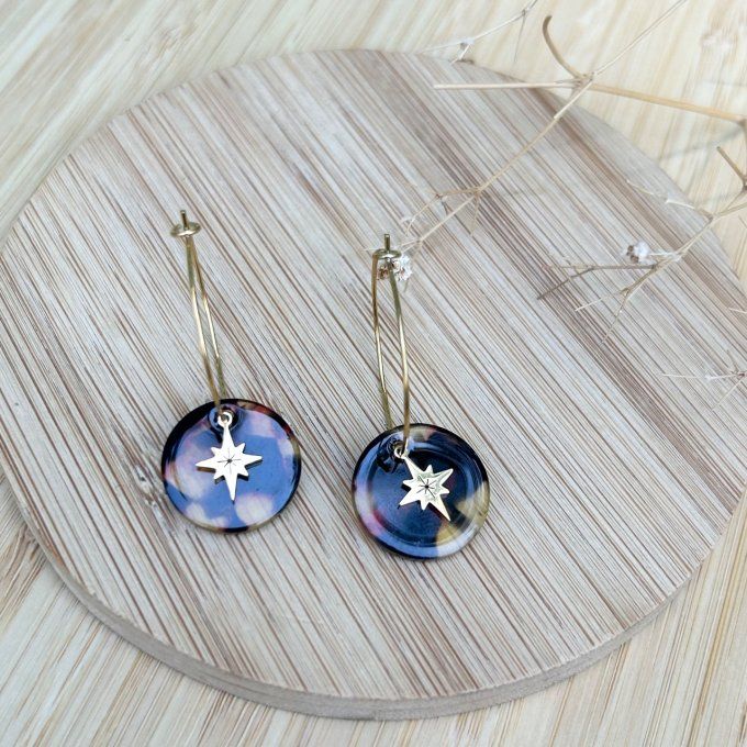 Boucles d’oreilles créoles CAMILLE