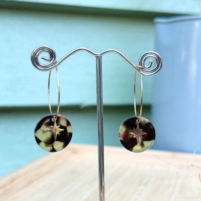 Boucles d’oreilles créoles CAMILLE