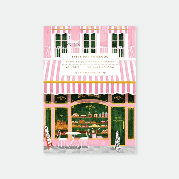 Carnet Bakery A5