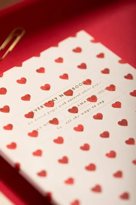 Carnet New hearts A5  