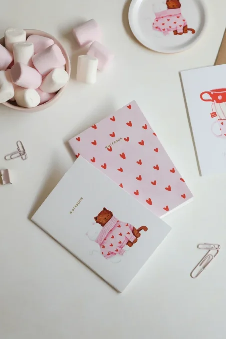  Duo Together Cats - Pocket Notebook A6 DUO