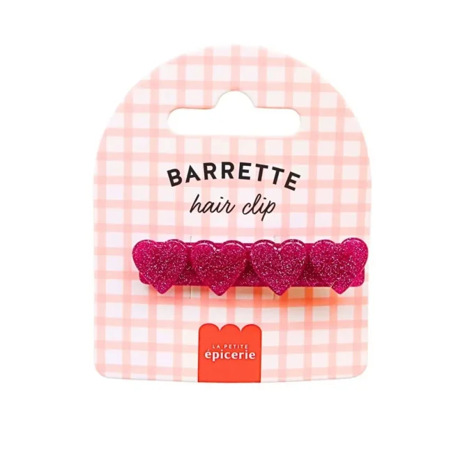 Barrette cœur 