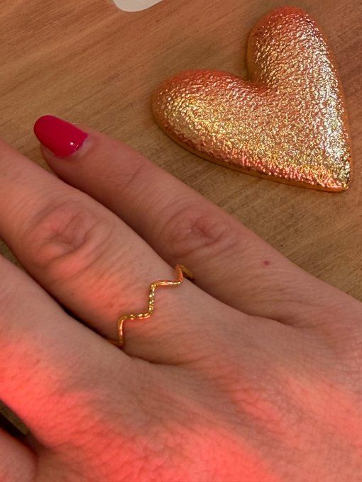 Bague dorée CORFOU