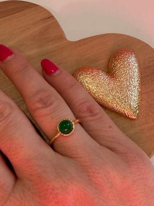 Bague dorée PORTLAND