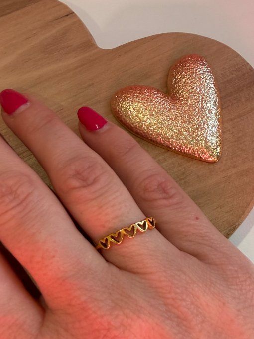 Bague dorée MENDI
