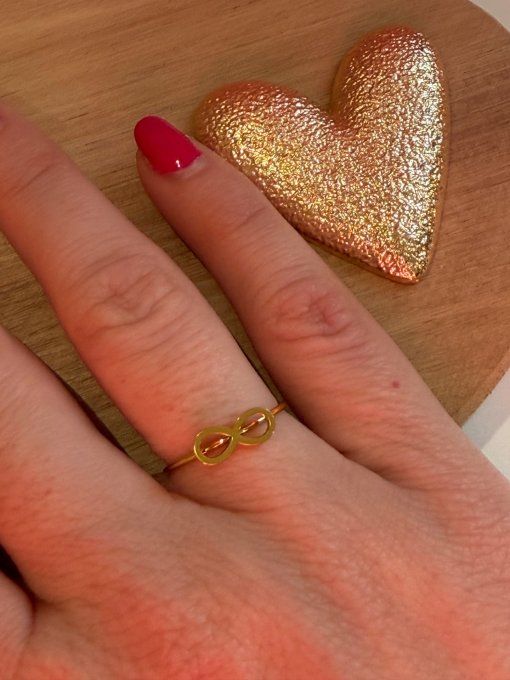 Bague dorée TOKYO