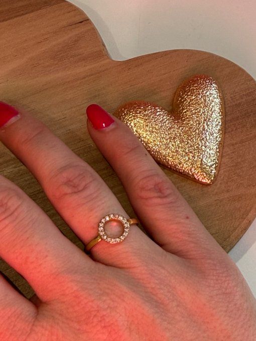 Bague dorée AUSTIN
