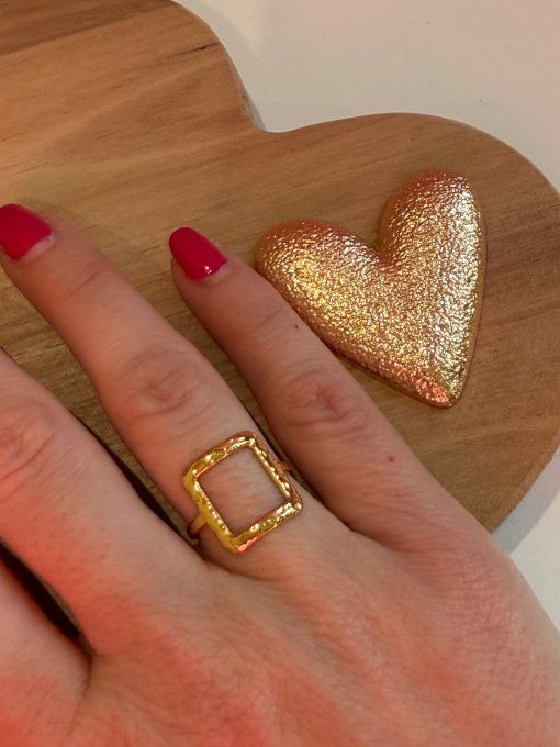 Bague dorée TOKYO