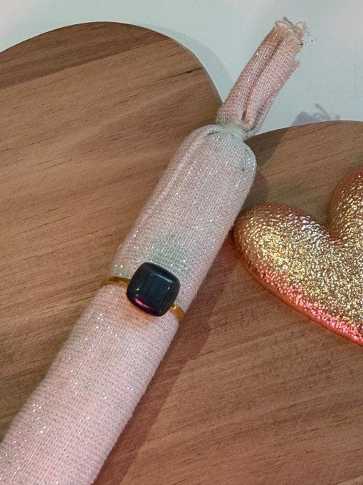 Bague dorée AMANU