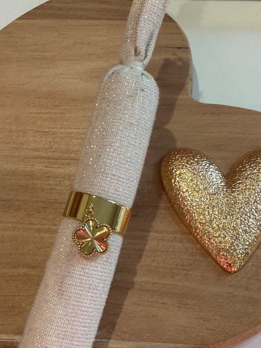Bague dorée NASINU