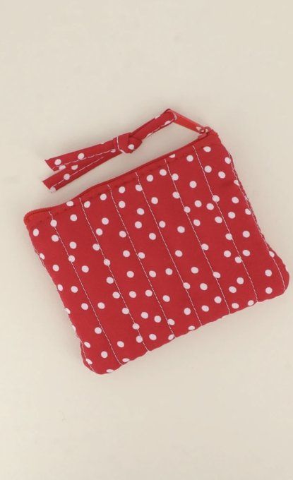 Porte monnaie Amour rouge 