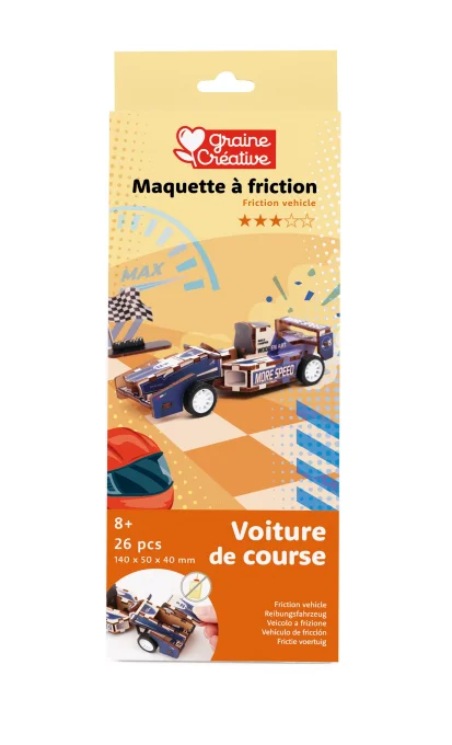 Maquette à friction Voiture de course