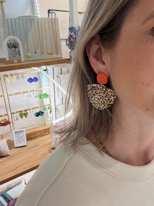 Boucles SAUVAGE Orange