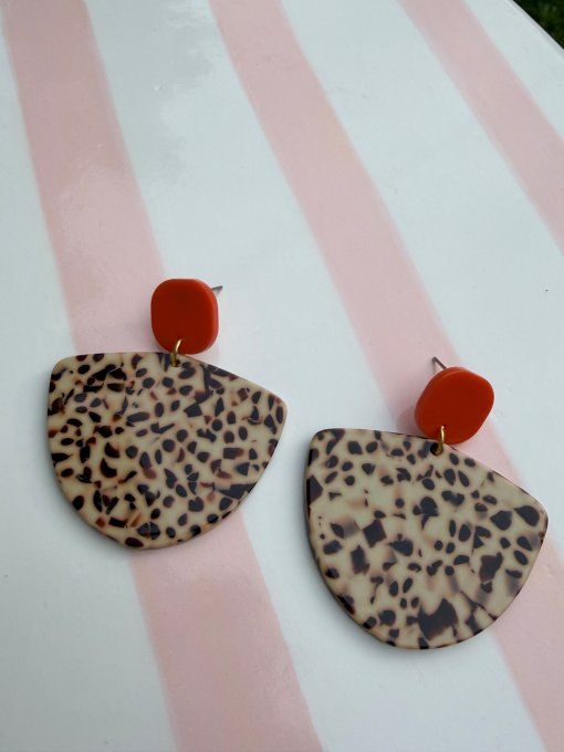 Boucles SAUVAGE Orange