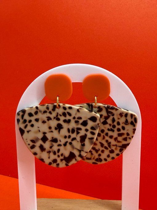 Boucles SAUVAGE Orange
