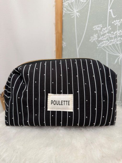 Trousse noire Poulette  