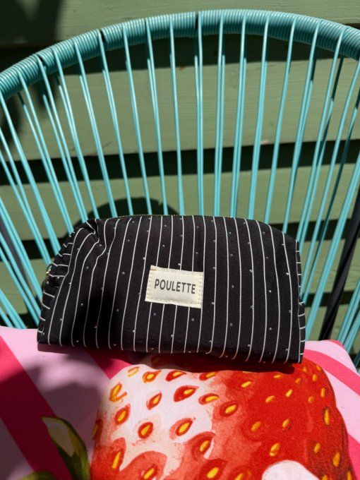 Trousse noire Poulette  