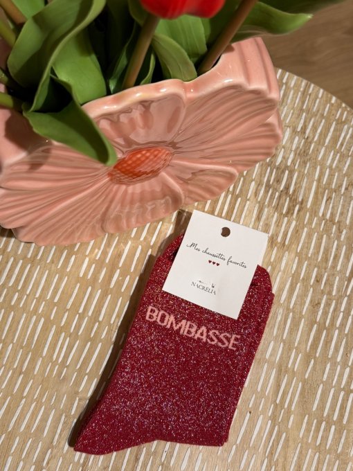 Chaussettes paillettes Bombasse 