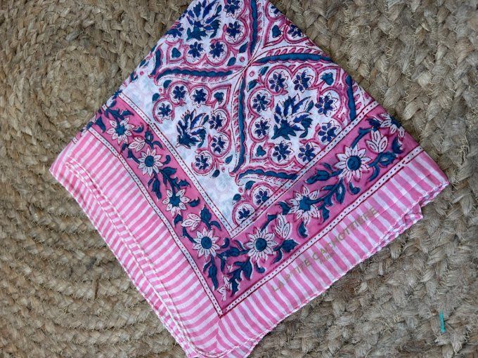 Foulards INDIA Block Print 