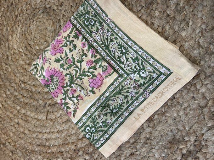 Foulards INDIA Block Print 