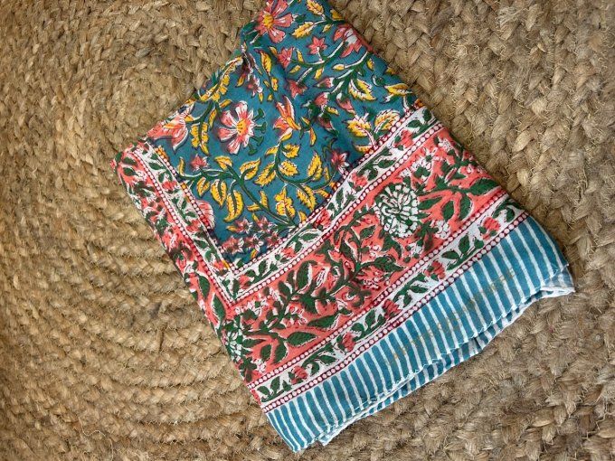 Foulards INDIA Block Print 