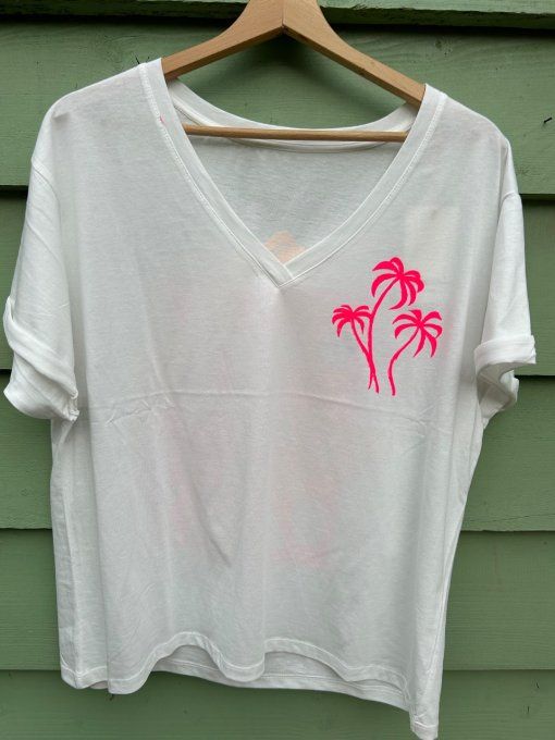 T-shirt Palmiers