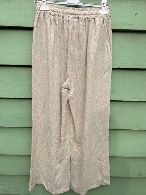 Pantalon JAMBI beige doré