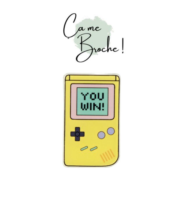 Broche Game Boy