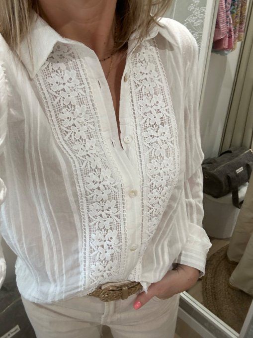 Chemise blanche RHODES