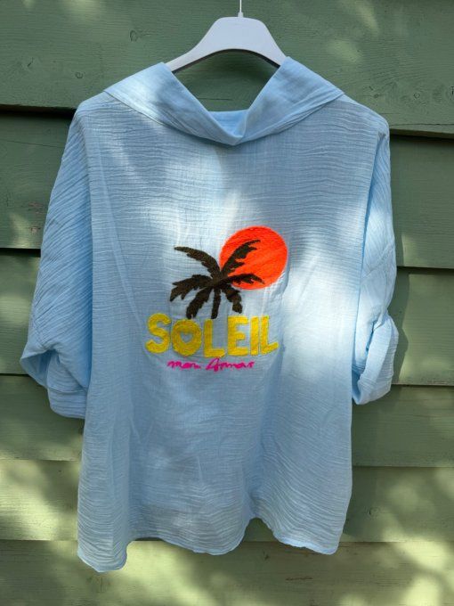 Chemise bleue IBIZA